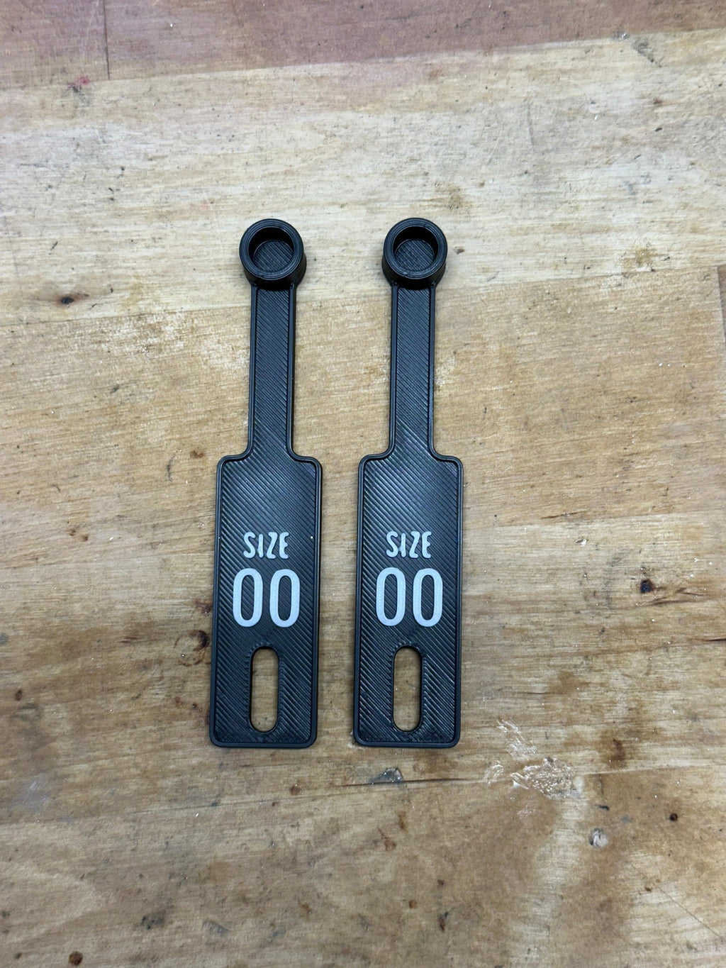 Full capsule filler scoop set covering sizes 000, 00, 0, and 5